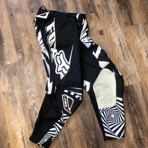 Fox motocross pants. Hip padding included.